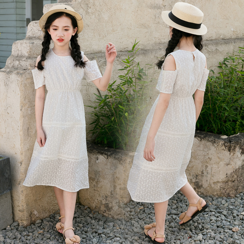 女童连衣裙夏季2019新款大童女装12-15岁夏装韩版洋气长款裙子潮在类目 童装/婴儿装/亲子装, 裙子(新), 连衣裙中 - 来自Buy2taobao.com提供专业的淘宝代购服务