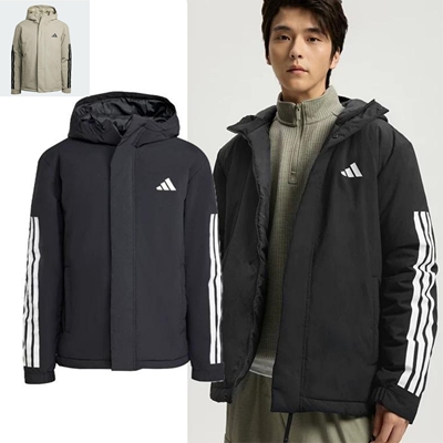阿迪达斯男冬季保暖防风棉服