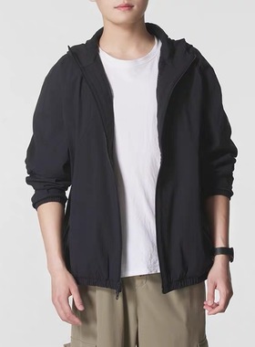 UA安德玛2025款Unstoppable自在系列男子梭织连帽夹克外套6003863