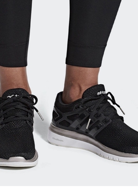 阿迪达斯 ENERGYCLOUDV 女子网面透气耐磨防滑运动跑步鞋 F35051