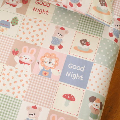 可爱小动物纯棉100全棉柔软舒适