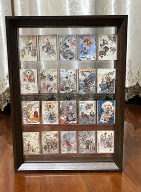 邮票相框diy双面透明创意A4展示框收藏册收纳册收藏裱画框纪念册