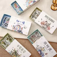 Мистер бумажный рисунок коробка Piccina Retro Time Series 40 и творческие украшения для счета рук DIY наклейки