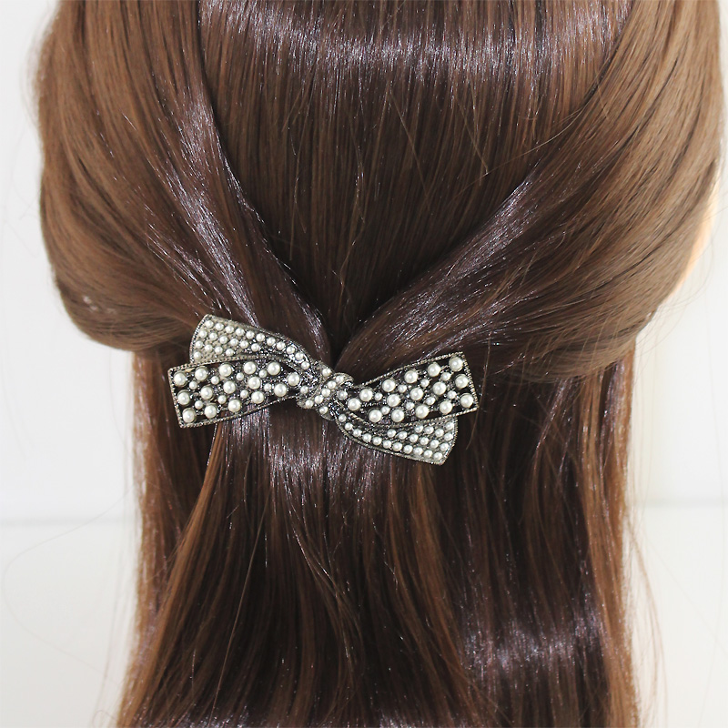 韩国Beaumira正品优雅蝴蝶结发夹