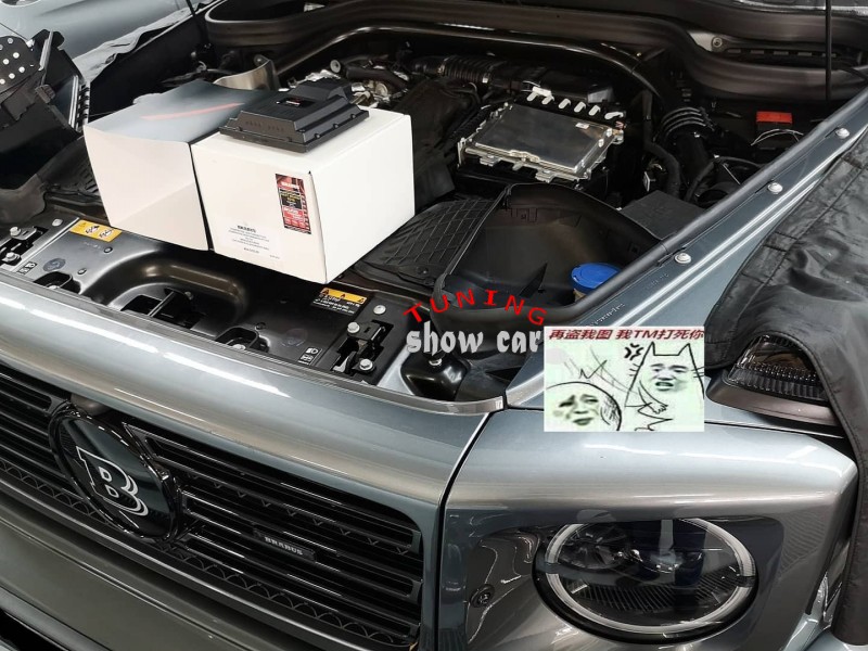 新款大G级 W464 G350D G400D 提升动力 改装 Bra*us 外挂电脑