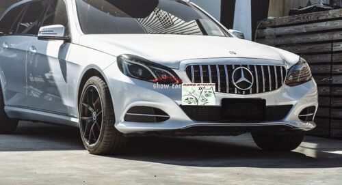 W212 E200E250E260E300E320E400 改装 GT 竖条 直瀑式 中网