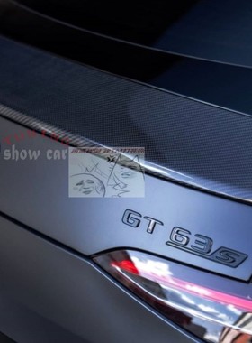 GT63S V8 Biturbo 4matic 黑武士 尾箱字标 黑色 车标 红色 贴标