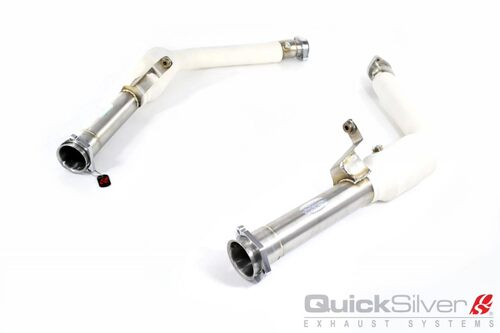 W463 G63 改装 quicksilver 200目 三元 头段 排气 电浆陶瓷涂层