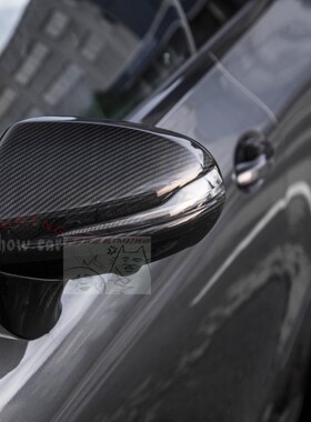 新款CLS W257 CLS300/350/450/53 替换式 碳纤镜壳 倒车 后视镜盖