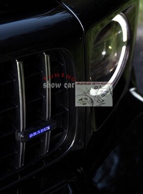 W464 G350 G500 G550 G63 改装 巴博斯 LED 中网小标 发光标