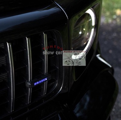 W464 G350 G500 G550 G63 改装 巴博斯 LED 中网小标 发光标