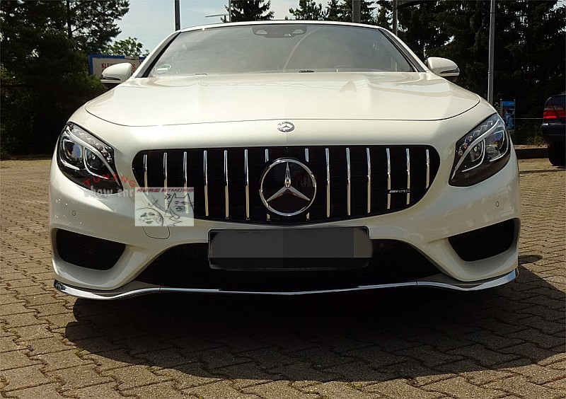 S级 coupe C217 两门 S400 S500 S560 改装 新款 S63 GT 竖条中网