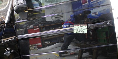 W463 G320G350G400G500G55G63G65 干碳纤 门把手 拉手 推荐