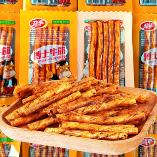 劲丰博士牛筋辣条60袋8090后童年儿时怀旧零食校园宿舍小卖铺小吃