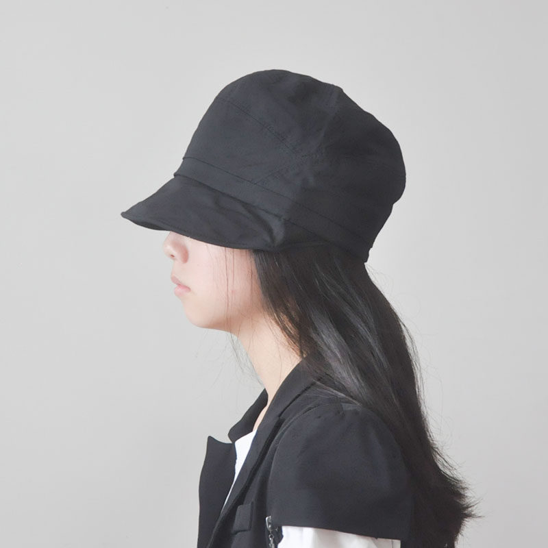 我的助理不简单明星同款帽子黑色贝雷帽时尚鸭舌帽高级感女夏秋季