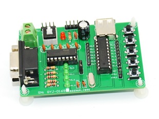 GYJ-0169 STC12C2052AD单片机开发 按键控制发送串口命令上传电脑