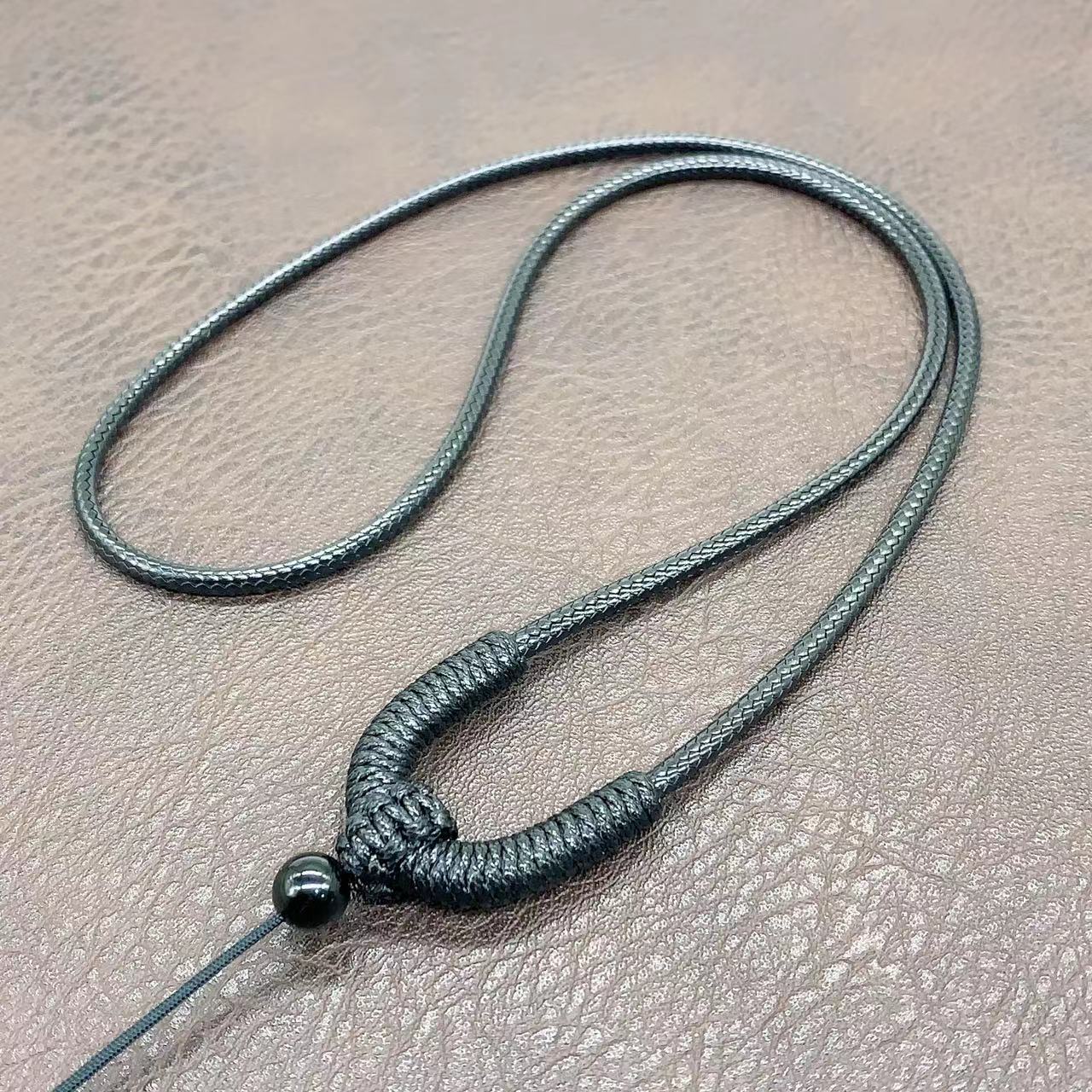 手工精编九乘金刚结玉佩玉坠翡翠挂件挂坠吊坠绳子玉佩挂绳项链绳