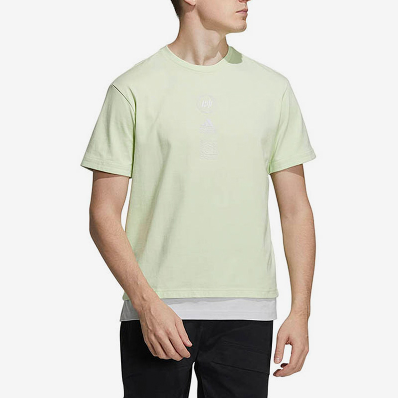 阿迪达斯男士圆领短袖