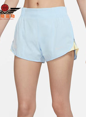 Nike/耐克正品夏季女子跑步健身透气运动舒适休闲短裤 DX6160-441