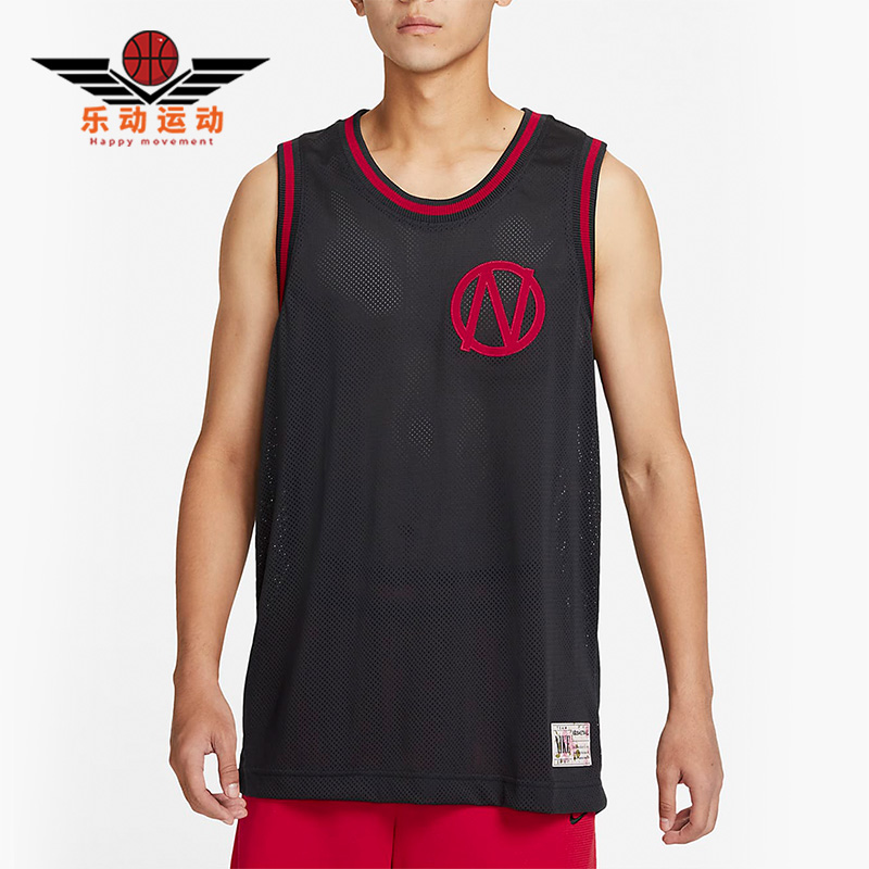 Nike/耐克正品DRI-FIT夏季男子篮球运动无袖球衣DQ6171-045
