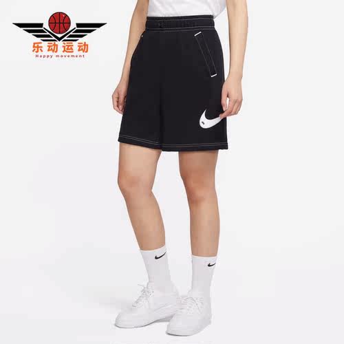 Nike/耐克正品夏季女子宽松透气针织休闲运动短裤DM6750-010