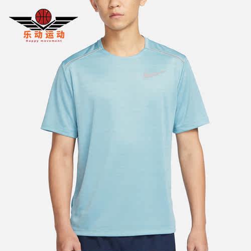 Nike/耐克正品夏季新款男子圆领透气运动短袖T恤AJ7566-494