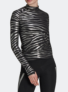 Adidas/阿迪达斯正品aSMC LONGSL MET 女子运动休闲长袖T恤GU1604