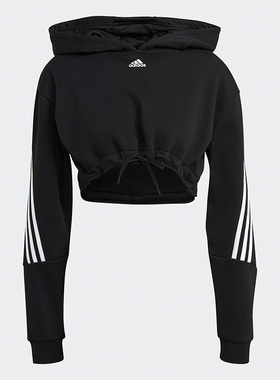 Adidas/阿迪达斯正品 冬季新款女子休闲运动套头卫衣卫衣 H47479