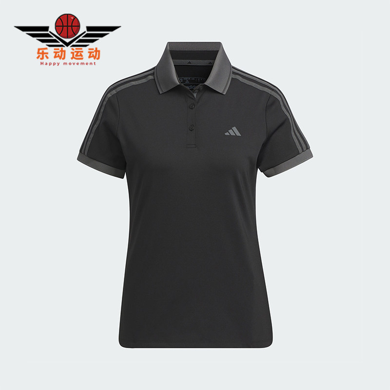 阿迪达斯女士透气POLO衫