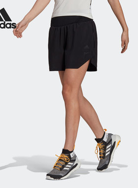 Adidas/阿迪达斯正品年新款女子户外夏季休闲运动短裤 H33599