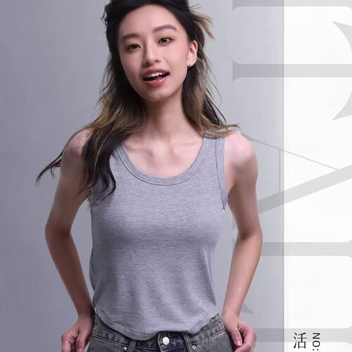 庄泰大版免穿文胸修身弹力背心
