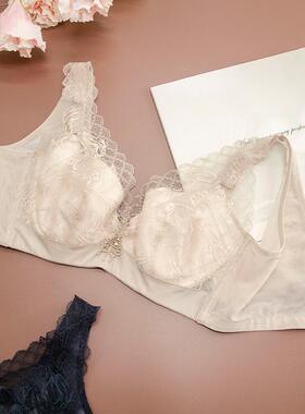 绯格贝缇F14631超薄全罩杯大胸显小内衣女防下垂收副乳调整型文胸