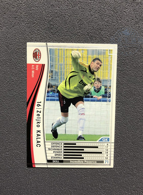 225卡拉奇ac米兰panini帕尼尼2007球星卡2008意甲WCCF官方足球迷