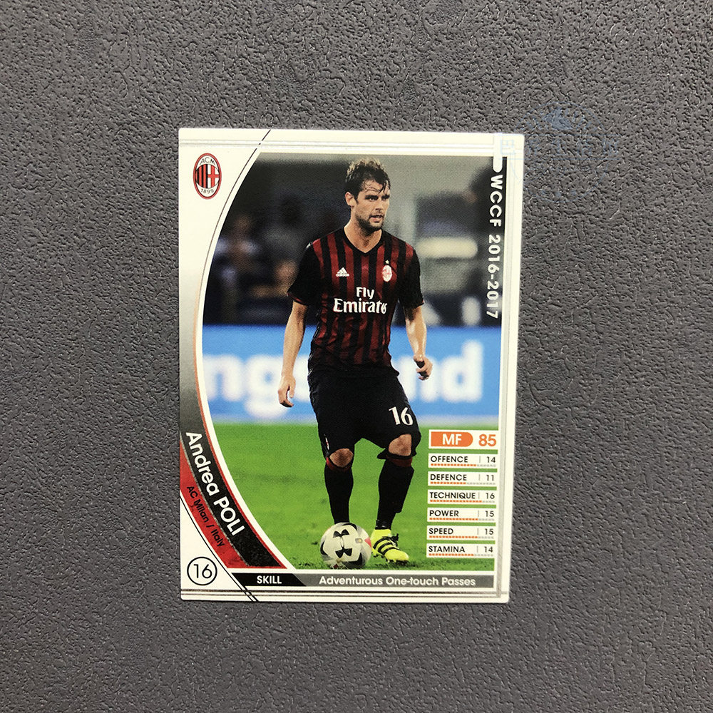 188玻利ac米兰panini帕尼尼2016球星卡2017意甲wccf官方足球迷