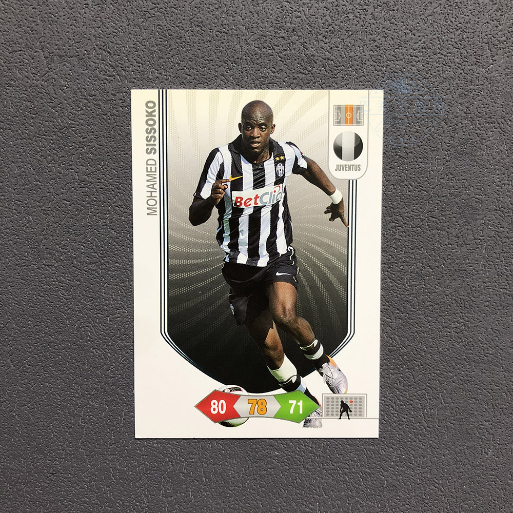 西索科 尤文圖斯Panini帕尼尼2010/2011球星卡意甲calciatori