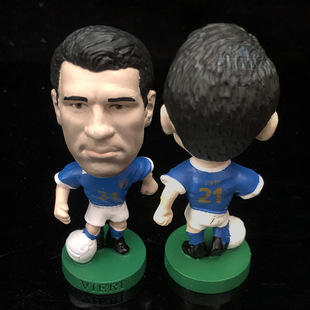 维埃里玩偶意大利正品球迷生日礼物prostars公仔2003国家队限量