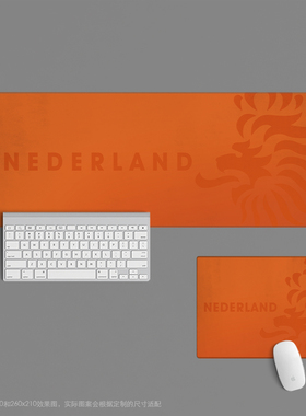 02鼠标垫超大办公键盘足球迷用品礼物荷兰国家队世界杯NEDERLAND