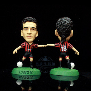 球迷生日礼物意甲足球星公仔玩偶prostars xl正品超大巴乔ac米兰