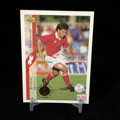 球星卡 1994 美国世界杯 UPPER DECK UD 亚德 金标 瑞士