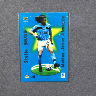 399阿尔梅达stelle拉齐奥98/99球星卡MC足球官方MUNDI CARDS