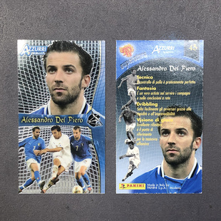 45皮耶罗Panini帕尼尼2004意大利国家队AZZURRI球星卡官方piero