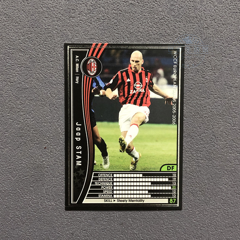234斯塔姆ac米兰panini帕尼尼2005球星卡2006意甲wccf官方足球迷