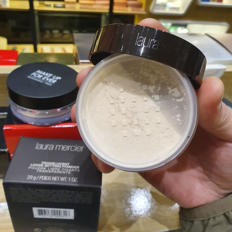 罗拉散粉透明蜜粉定妆粉控油遮瑕