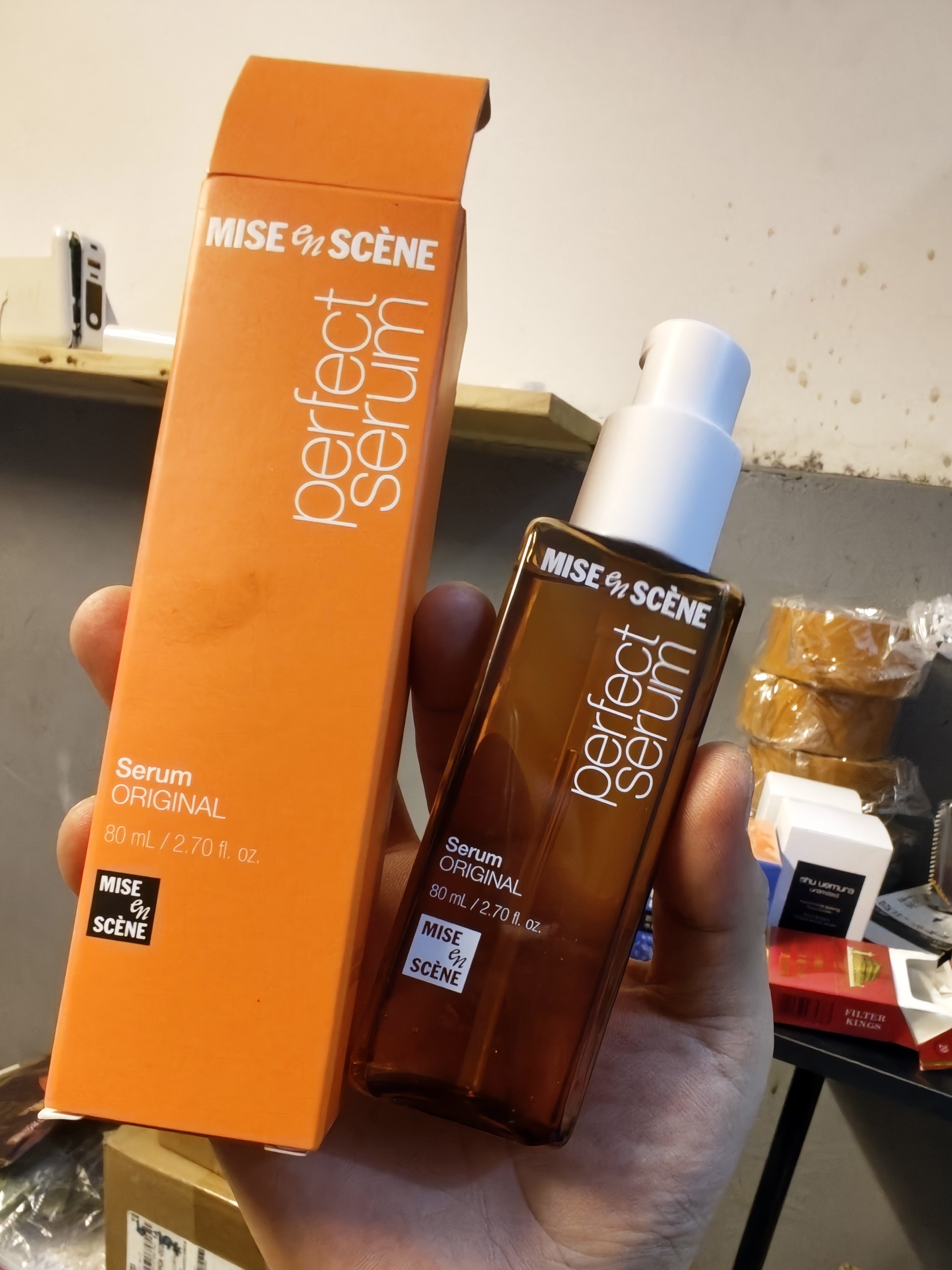 新款韩国爱茉莉护发精油80ML蜂蜜玫瑰护发膜免洗去除毛躁干枯烫伤