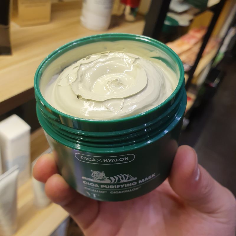 vt老虎绿泥积雪草泥膜面膜深层清洁毛孔粉刺黑头涂抹式120ml/g