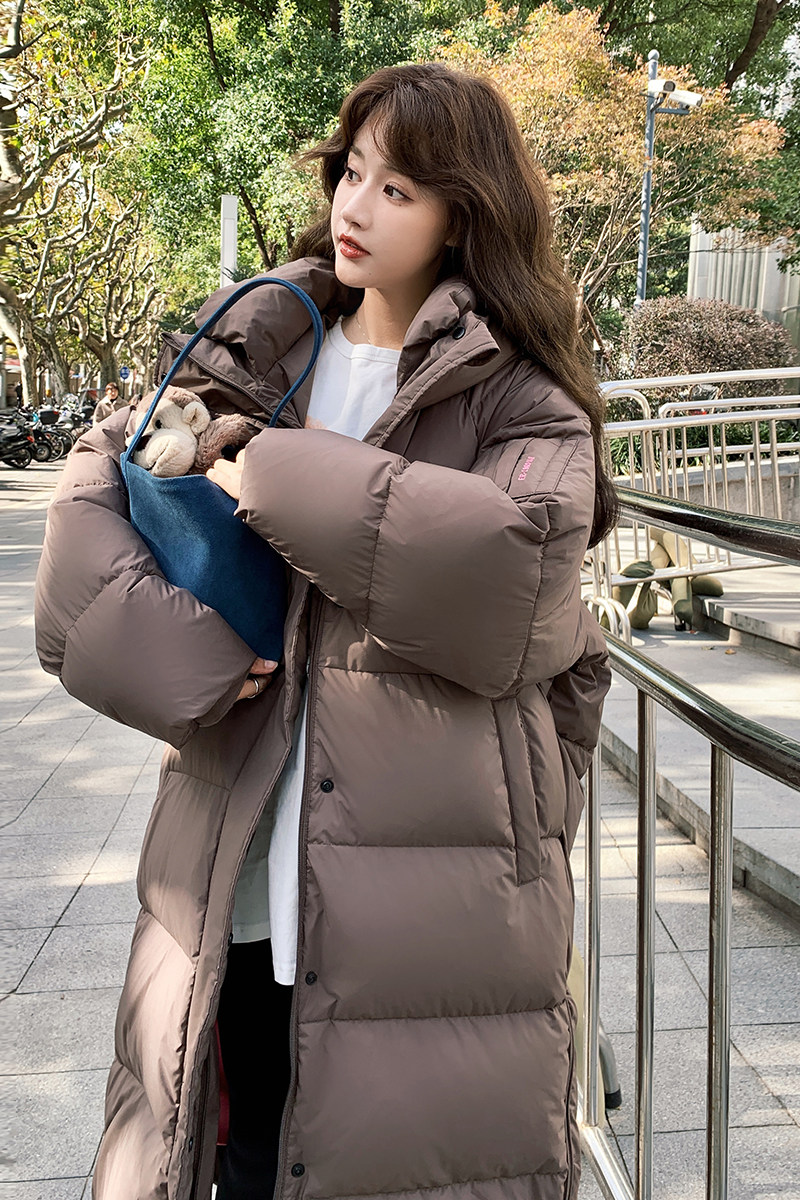 新款主推款现货美拉德风冬季大被子90刺绣羽绒服297-P365K498,女装羽绒服,2C075