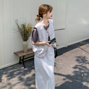 西装女装上衣蕾丝时尚套装夏季ins风显瘦休闲少女风小香风气质图片