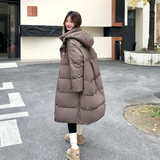 新品大货已出90绒中长款羽绒服2C075-916-P345-K518，女装羽绒服，2C075