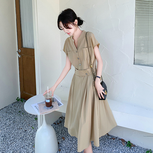新品 现货 法式时尚简约气质显瘦连衣裙2C075-616-P125-K178图片