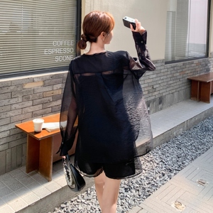 新品 轻薄防晒短裤套装两件套 2C075-8686-P155-K228图片